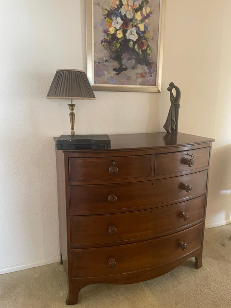 Antieke commode met 4 laden - Klassiek design, Antiek en Kunst, Antiek | Meubels | Kasten, Ophalen