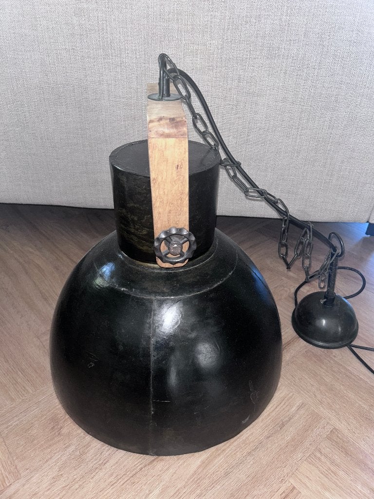 2 stuks kwaliteits hanglampen voor bijv. boven de eettafel, Ophalen, Rustiek / vintage, E27 (groot), Zo goed als nieuw