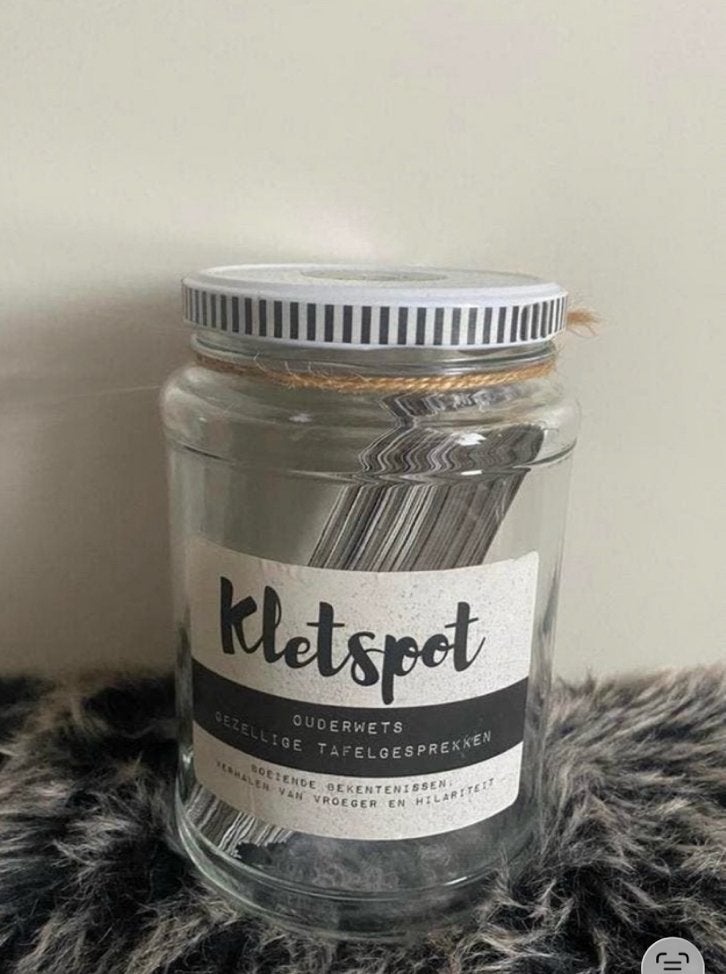 Kletspot , lekker ouderwets, Ophalen of Verzenden, Zo goed als nieuw