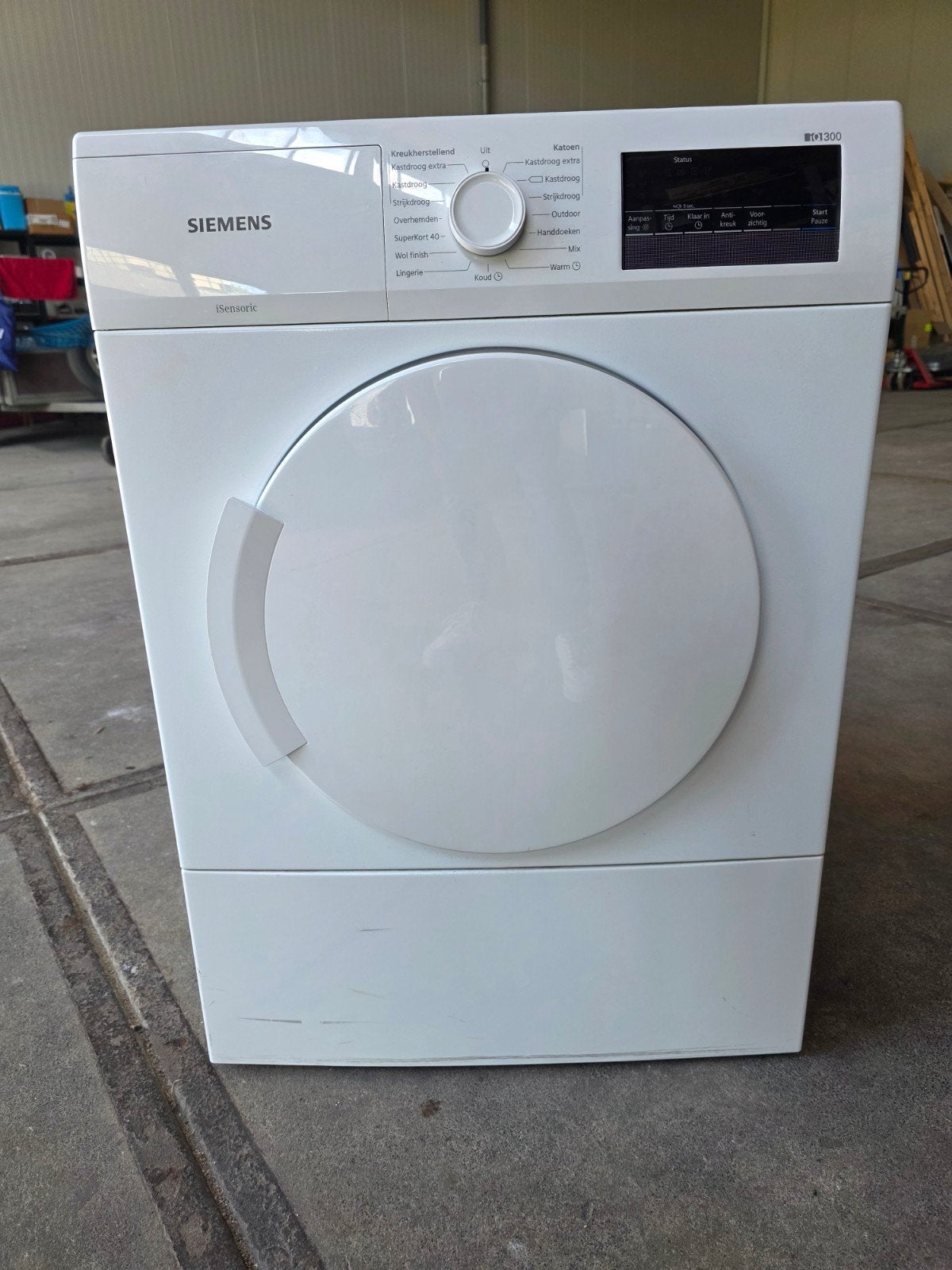 Siemens Wasdroger 7kg - WT33A201NL - condensdroger, Ophalen, 6 tot 8 kg, Gebruikt, Voorlader