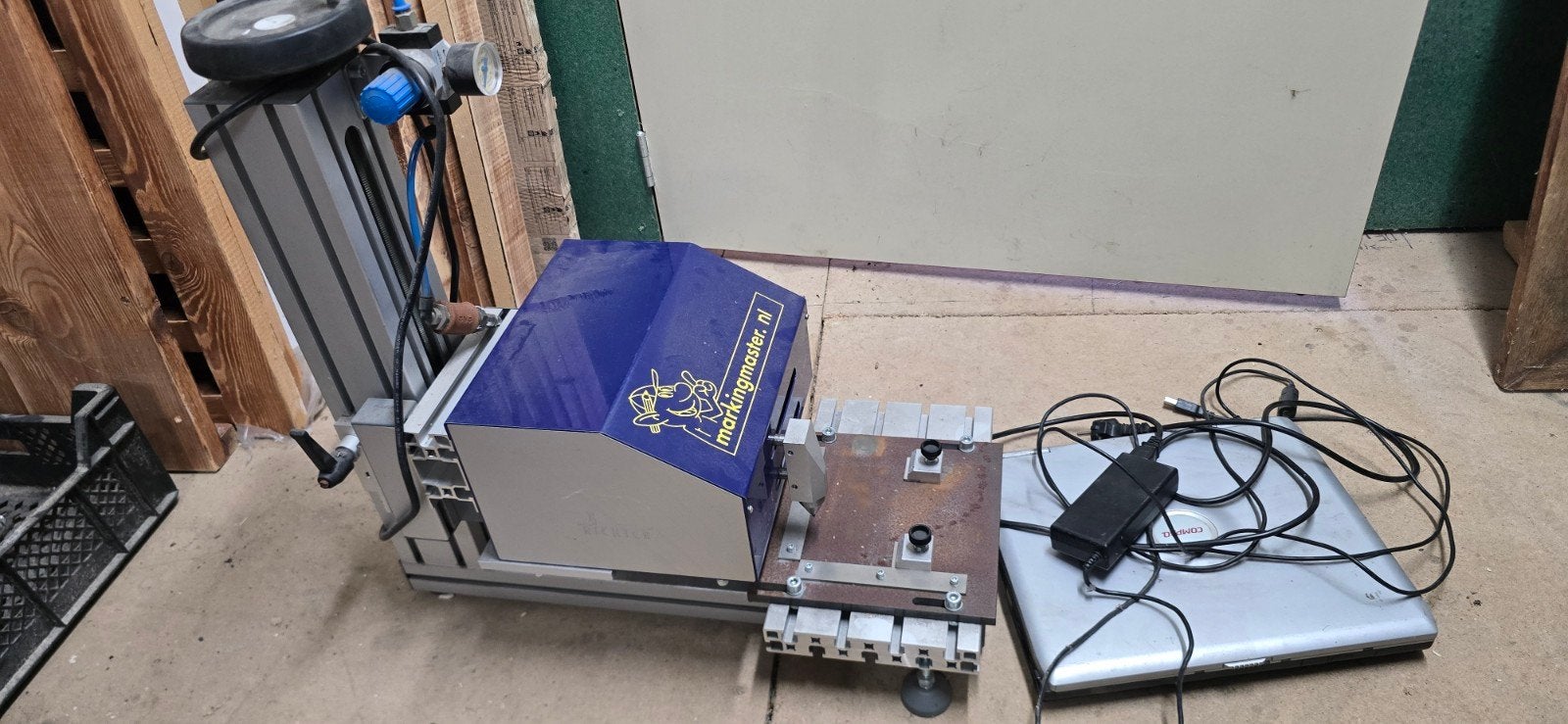 Graveer machine markingmaster, Ophalen of Verzenden, Gebruikt, Elektrisch, Markingmaster
