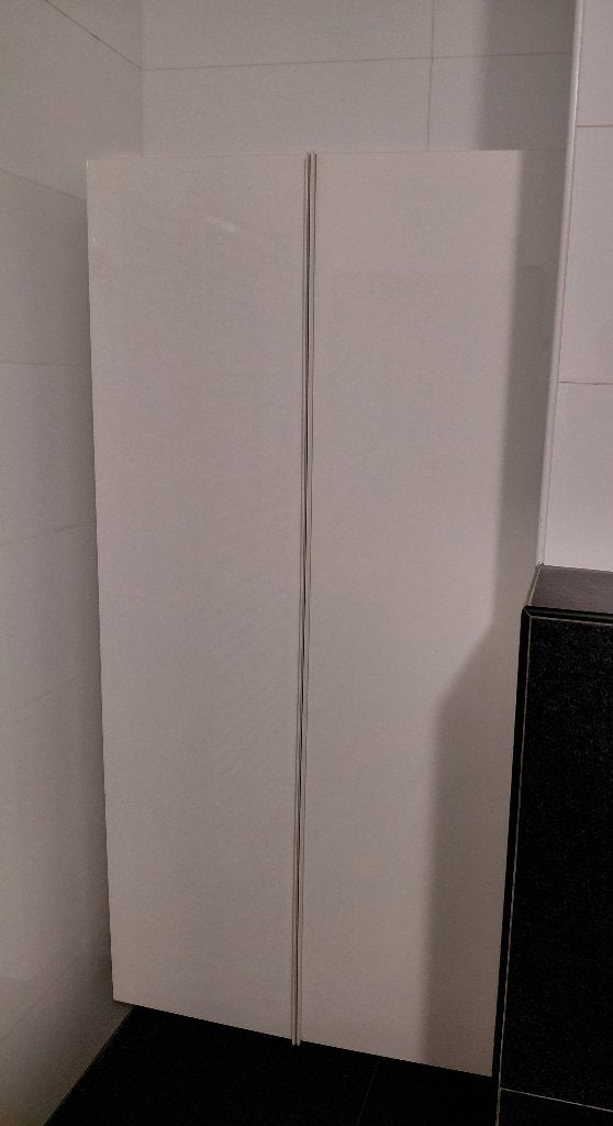 Badkamerkast, Huis en Inrichting, Badkamer | Badkamermeubels, Ophalen, (Half)hoge kast, Gebruikt, 50 tot 100 cm