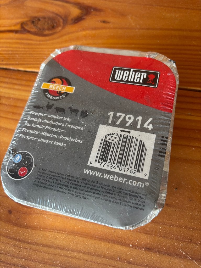 Weber FireSpice Beech rookhout – nieuw – meerdere stuks, Ophalen of Verzenden, Nieuw, Weber