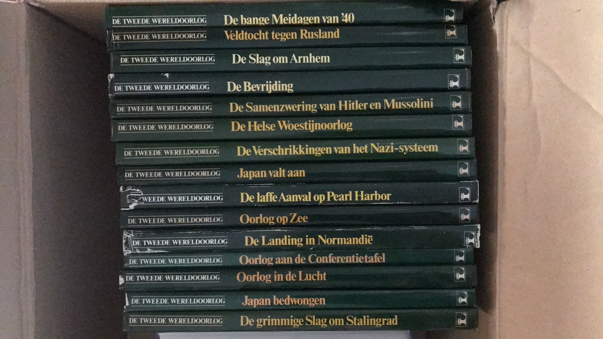 De tweede wereldoorlog lekturama 21 delig, Boeken, Ophalen, Tweede Wereldoorlog, Gelezen, Algemeen