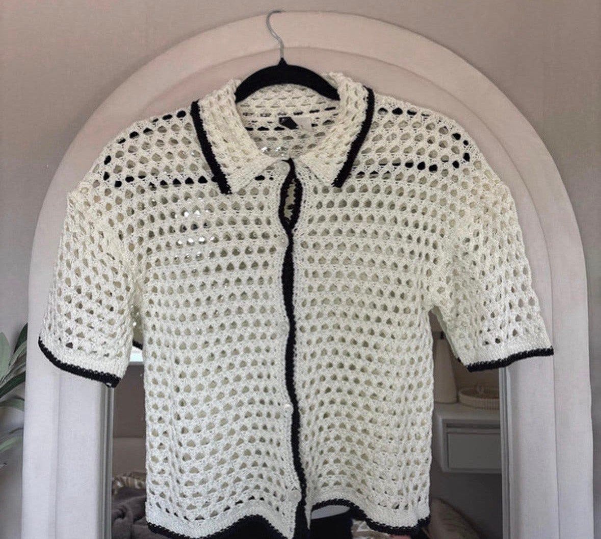 Gehaakt vestje H&M maat xs, Ophalen of Verzenden, Zo goed als nieuw, Maat 34 (XS) of kleiner