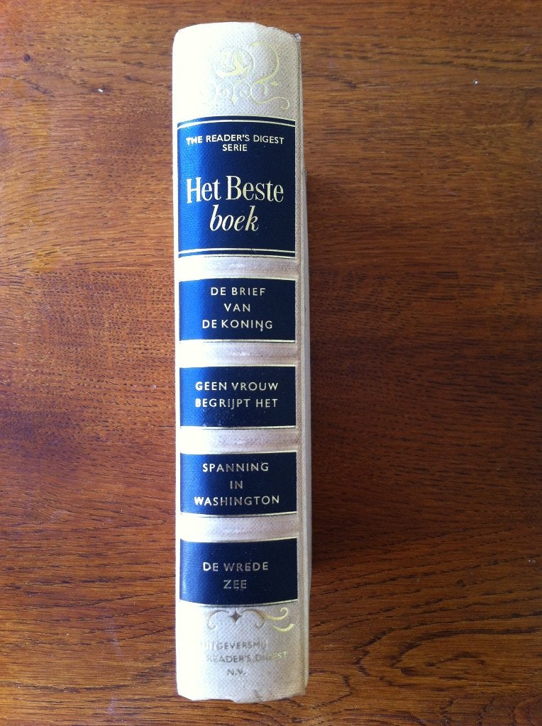 Het Beste boek 4 boeken "De brief van de koning" K. Blixen, Ophalen of Verzenden, Nieuw