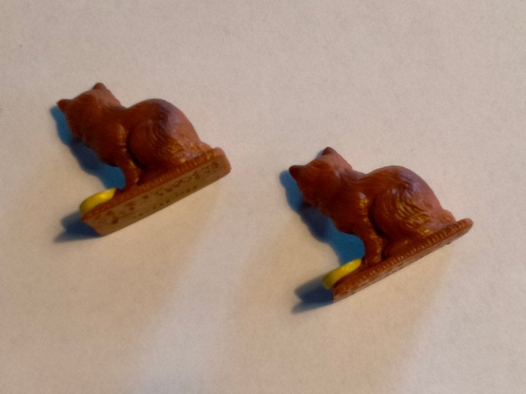 Kat katten poes poezen Bullyland pvc figuur dier dieren, Ophalen of Verzenden, Gebruikt