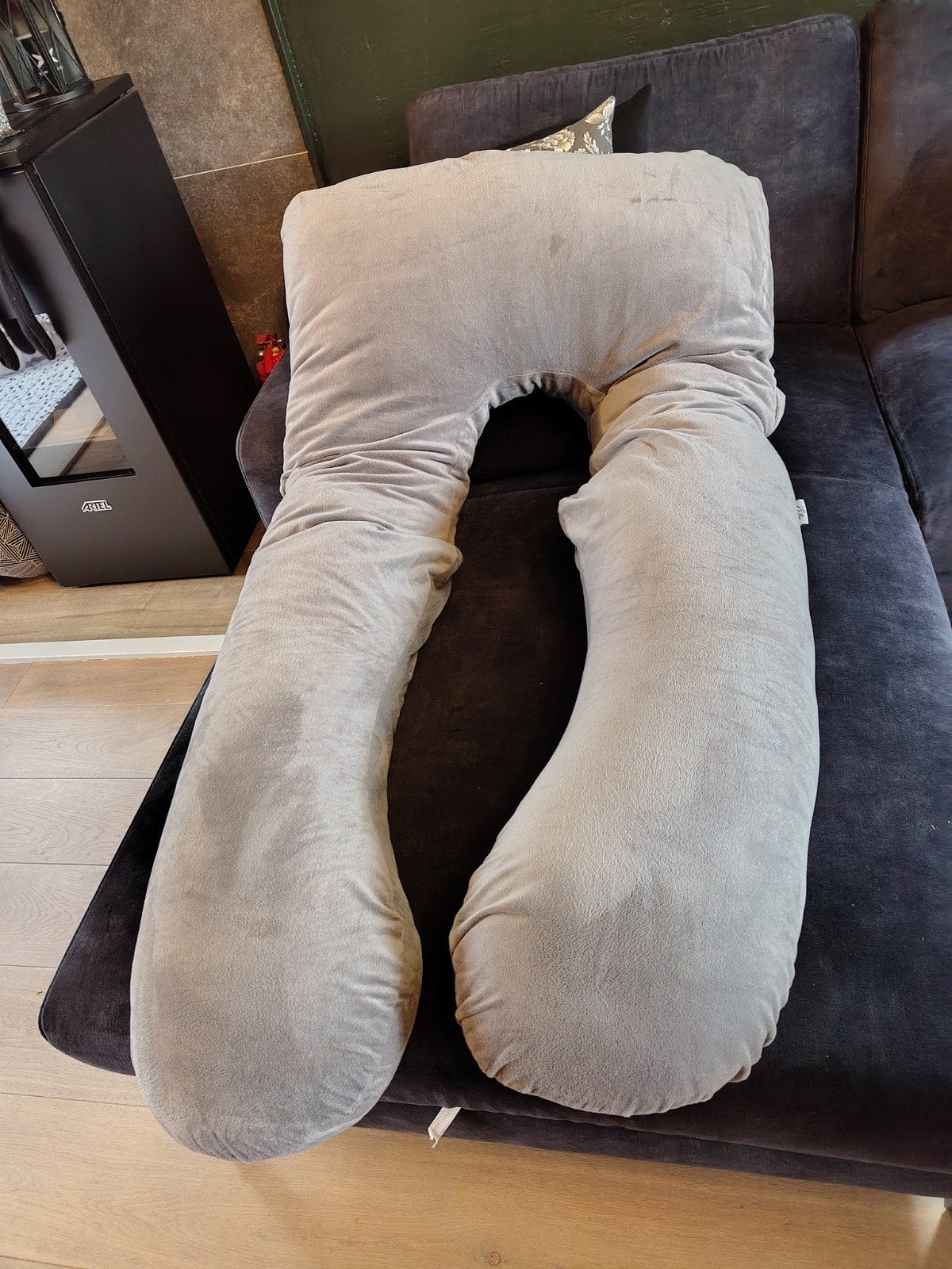 XXL Ella Zwangerschapskussen 120cm U-vormig, Ophalen, Gebruikt, Eenpersoons, Overige merken