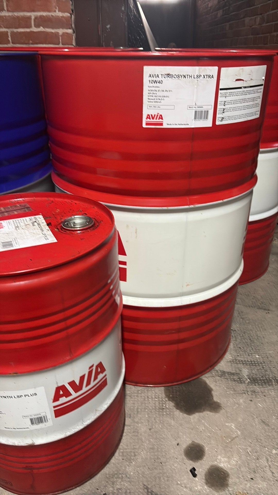 Brandton 200L./60L., Tuin en Terras, Vuurkorven, Ophalen, Zo goed als nieuw