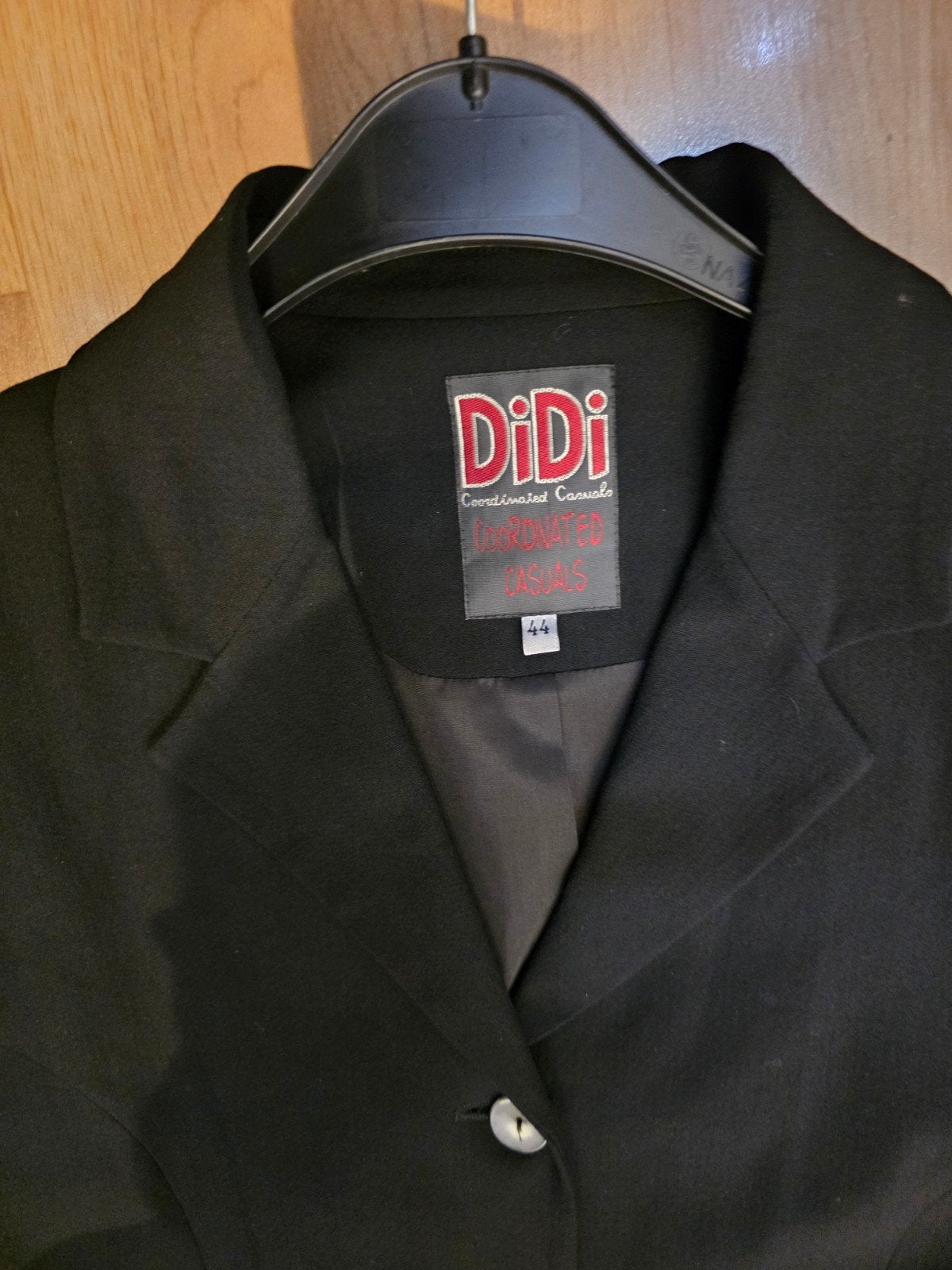 DIDI Blazer met overslag rok ZWART mt 44.zgan, Kostuum of Pak, Verzenden, Zwart, Maat 42/44 (L)