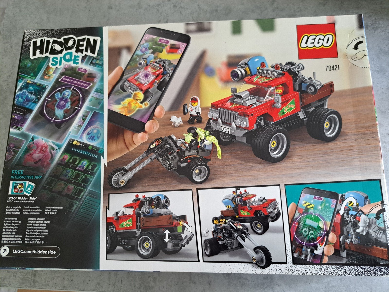 Lego Hidden Side 70421 El Fuego's Stunt Truck, Ophalen, Overige thema's, Lego, Compleet