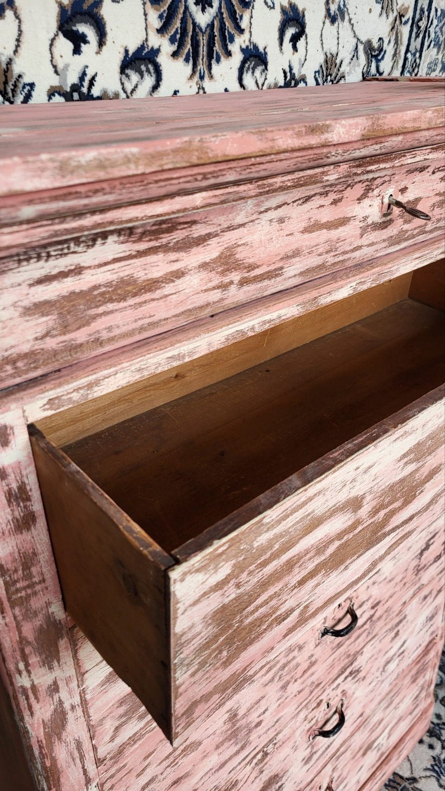Scandinavian pink/Ladekast/Chiffoniere/Roze/Pink, Ophalen of Verzenden