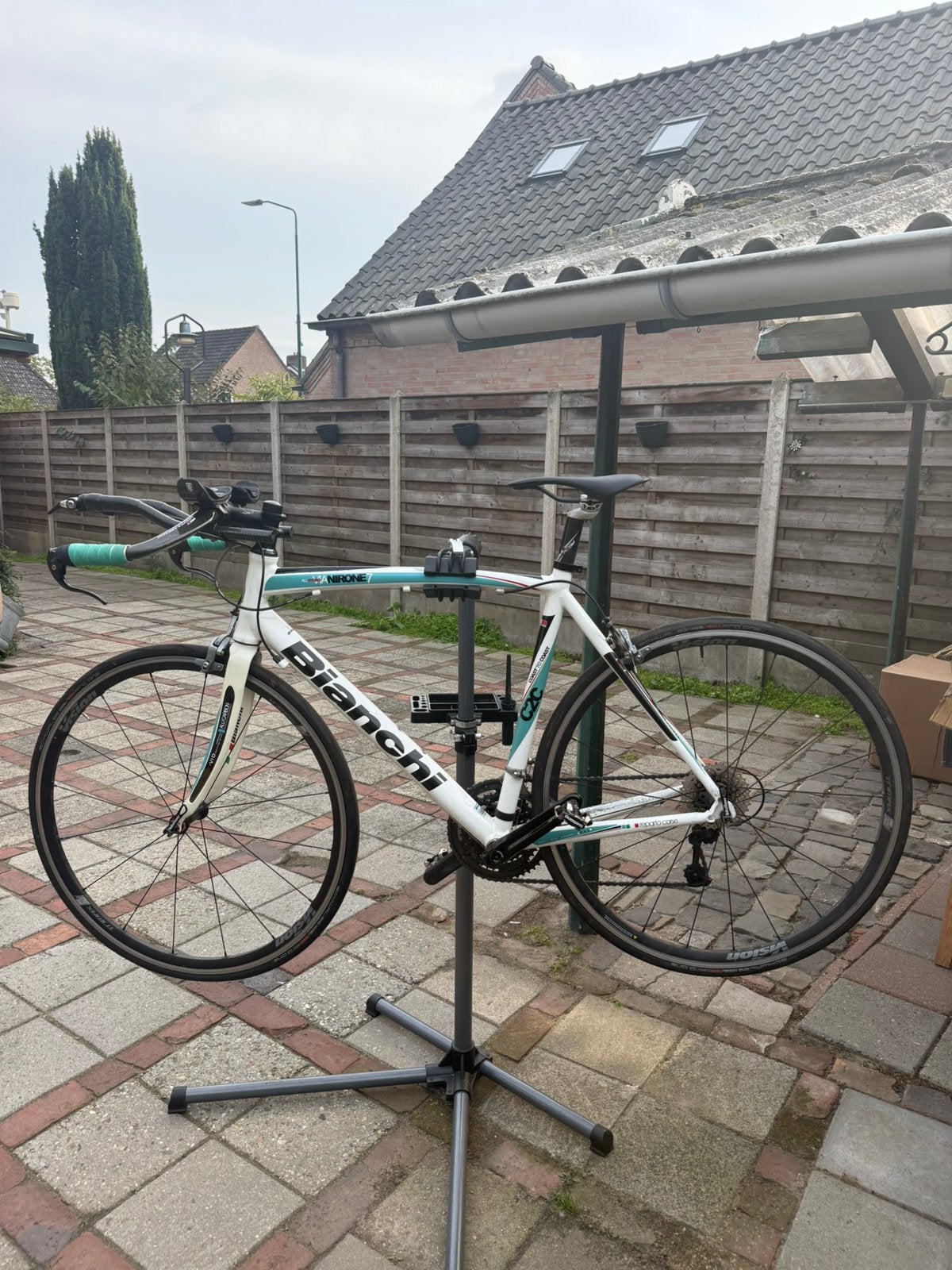 Bianchi ViaNirone 7 framemaat L, Gebruikt, Heren, Aluminium, Minder dan 49 cm