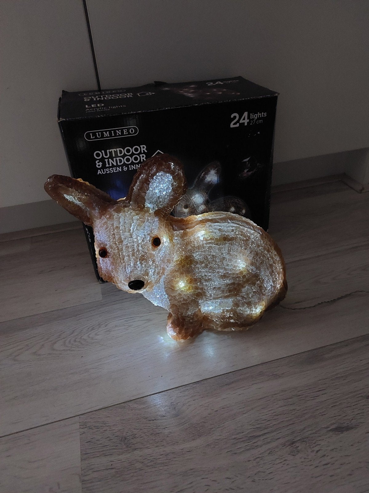 Lumineo indoor en outdoor konijn verlichting!, Kunststof, Minder dan 50 watt, Overige typen, Ophalen of Verzenden