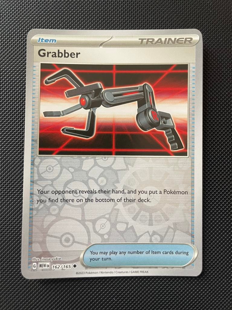 Grabber 162/165 Reverse Holo Mew 151 Packfresh, Ophalen of Verzenden, Zo goed als nieuw