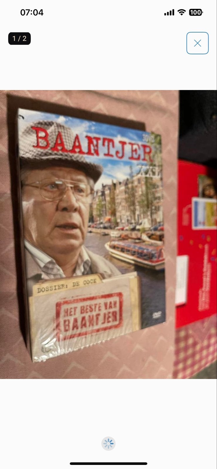 Baantjer XXL DVD Boxset 3 stuks- De Cock en de Moorddossiers, Vanaf 12 jaar, Ophalen of Verzenden, Gebruikt, Detective en Krimi