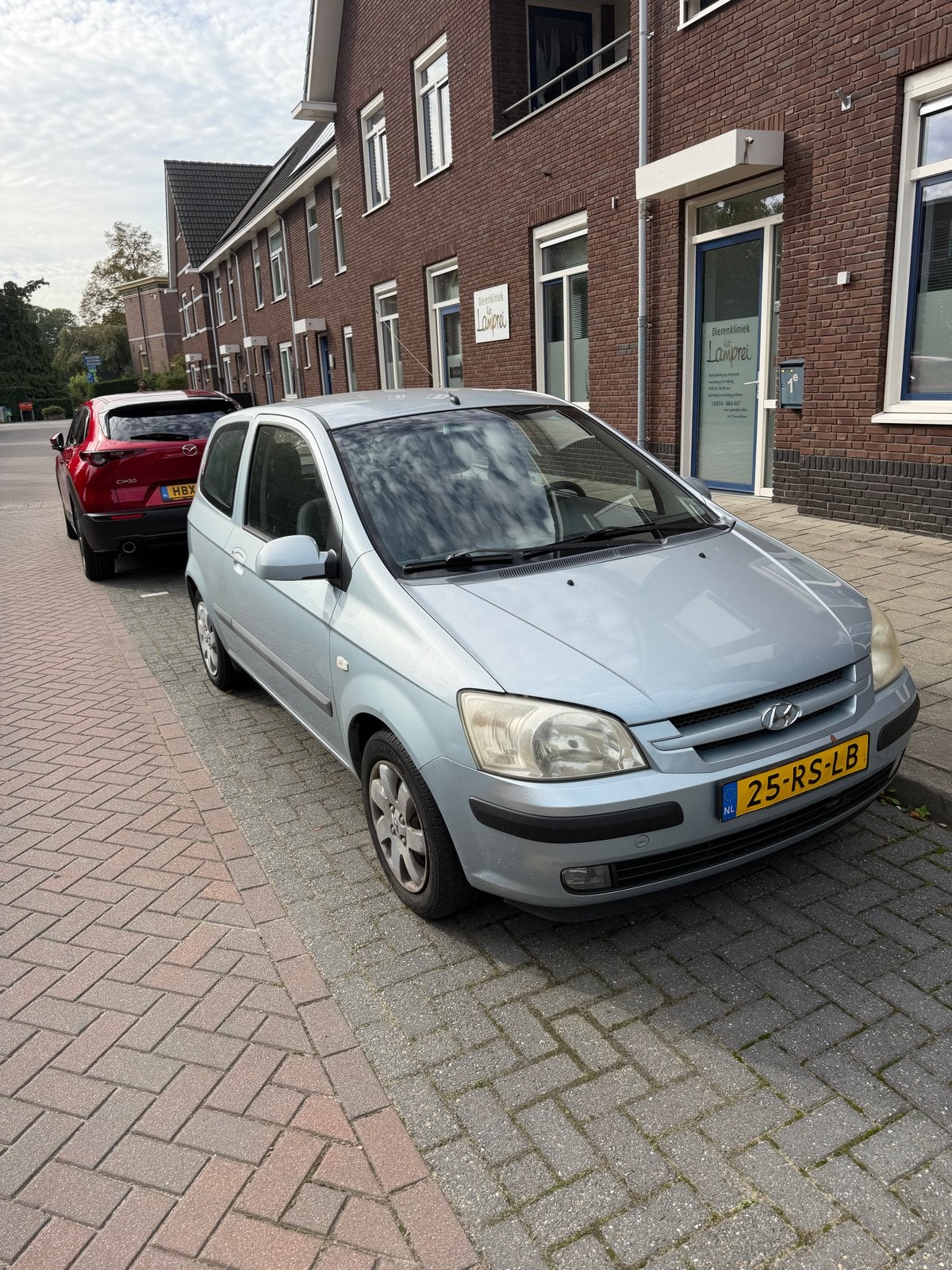 Hyundai Getz 1.3 3DRS 2005 Blauw, Auto's, Voorwielaandrijving, 450 kg, 40 €/maand, 4 cilinders