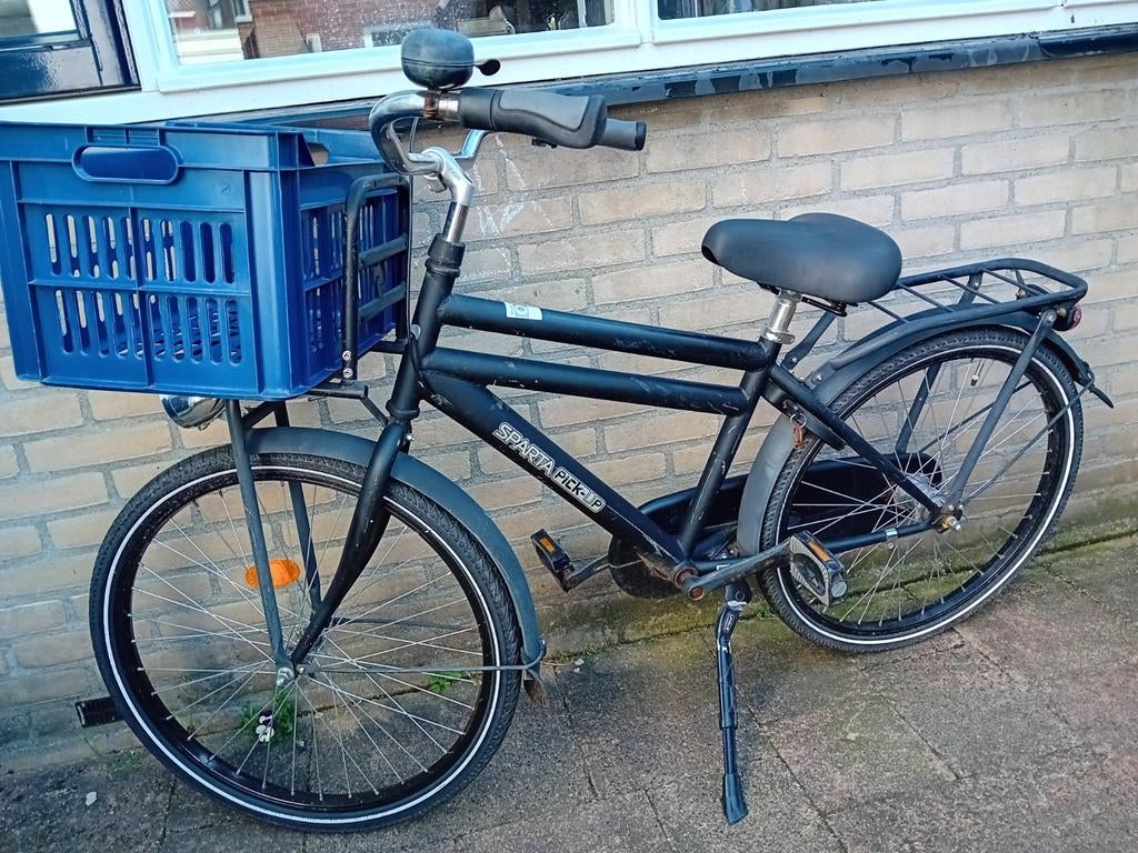 Jongens fiets 24 inch mat zwart, Ophalen of Verzenden, Gebruikt, 24 inch