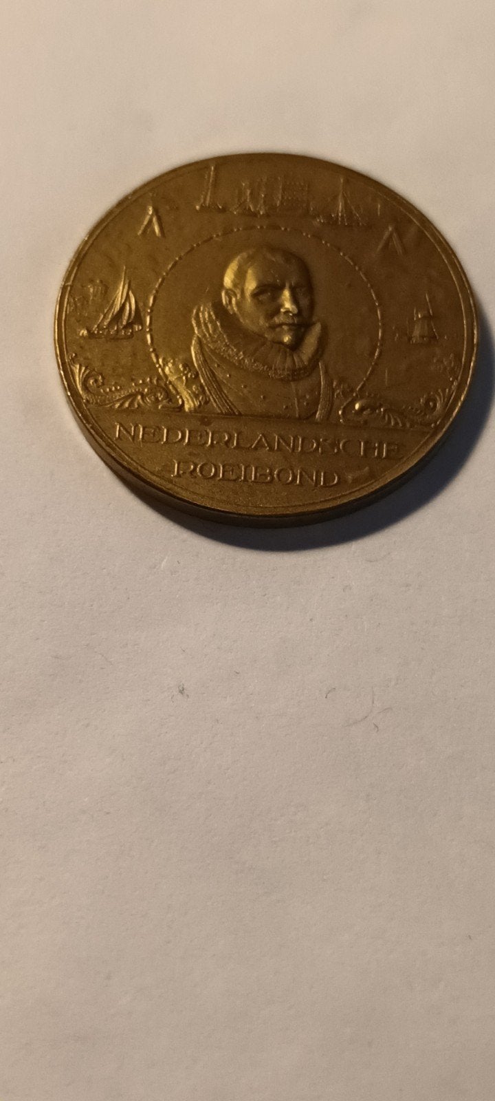 Nederlandsche Roeibond Herdenkingspenning, Ophalen of Verzenden, Koningin Wilhelmina, Overige waardes, Losse munt