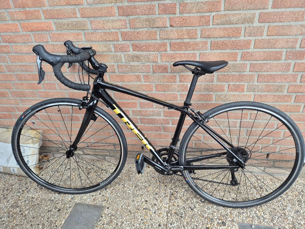 Trek Domane AL 2 racefiets - Framemaat 47 / 1,54-1,58 m, Fietsen en Brommers, 28 inch, Aluminium, Minder dan 49 cm, Zo goed als nieuw