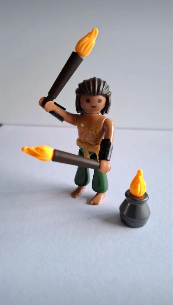Playmobil; De krijger/ strijder, Kinderen en Baby's, Speelgoed | Playmobil, Ophalen of Verzenden, Zo goed als nieuw