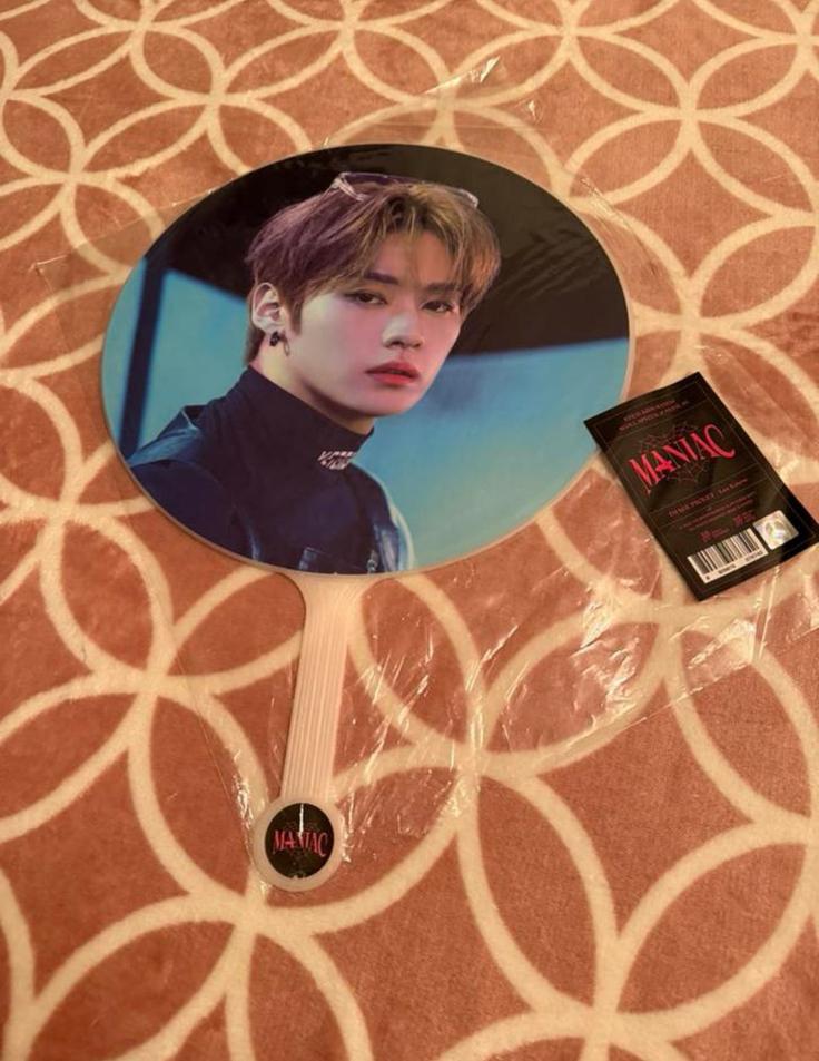 Stray Kids Maniac Seoul Special Leeknow image picket, Ophalen of Verzenden, Nieuw, Foto of Kaart
