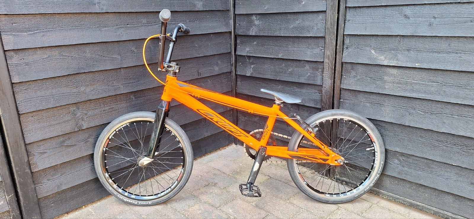 Crupi BMX Racefiets - Oranje - Goede staat!, Fietsen en Brommers, Ophalen, Gebruikt, Velgrem, Aluminium