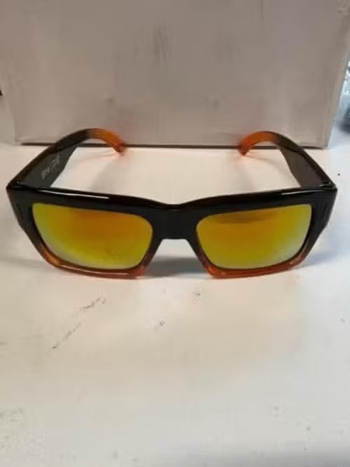 NIEUW! Zonnebril SPY COLT bruin montuur groene glazen €34,99, Overige merken, Zonnebril, Bruin, Nieuw