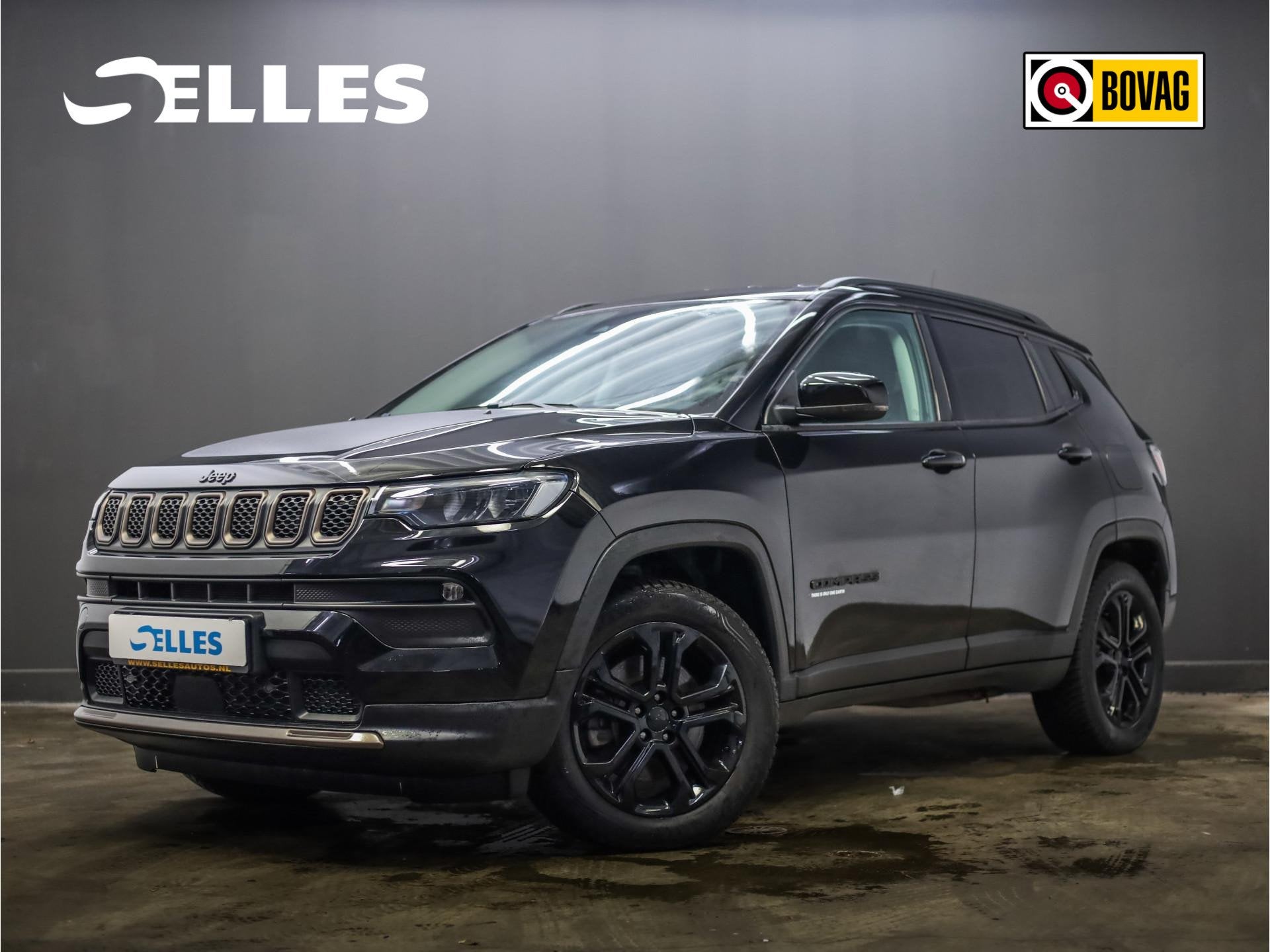 Jeep Compass 4xe 240 Plug-in Hybrid Upland | Apple Carplay/A, Auto's, Automaat, 4 cilinders, 179 pk, Leder en Stof
