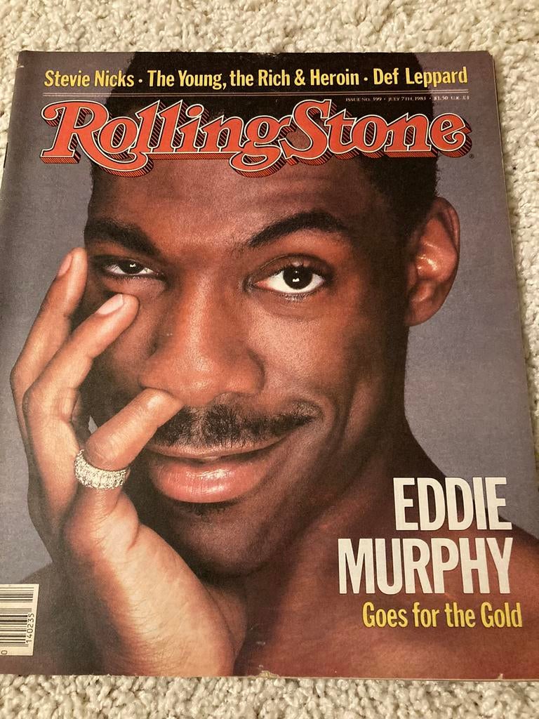 ROLLING STONE 1983 DEF LEPPARD Christopher Cross EDDIE MURPH, Ophalen of Verzenden, Muziek, Film of Tv