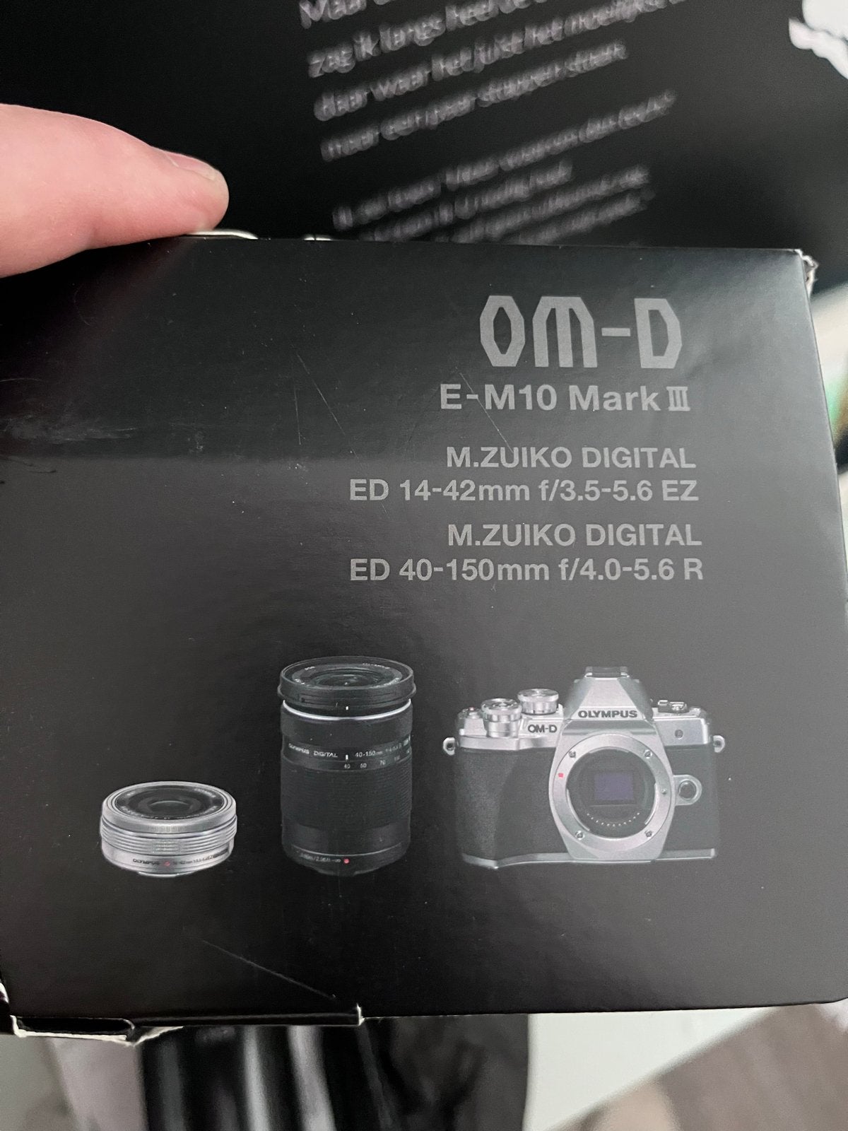 Olympus OM-D E-M10 Mark III met twee lenzen, Ophalen of Verzenden, Zo goed als nieuw, Olympus, 8 keer of meer