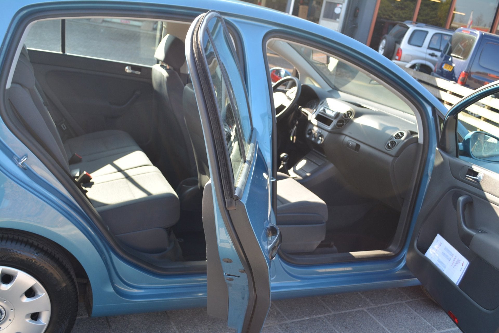 Volkswagen Golf Plus 1.6 FSI Comfortline Business 57.000 km, Auto's, Stof, Gebruikt, 4 cilinders, Blauw