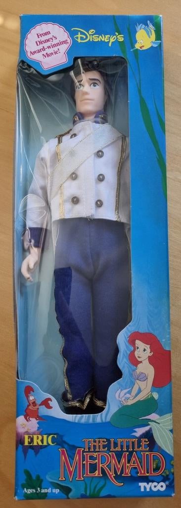 Disney prins Eric Ariel de kleine Zeemeermin Tyco 1992 NRFB, Ophalen of Verzenden, Nieuw, Fashion Doll