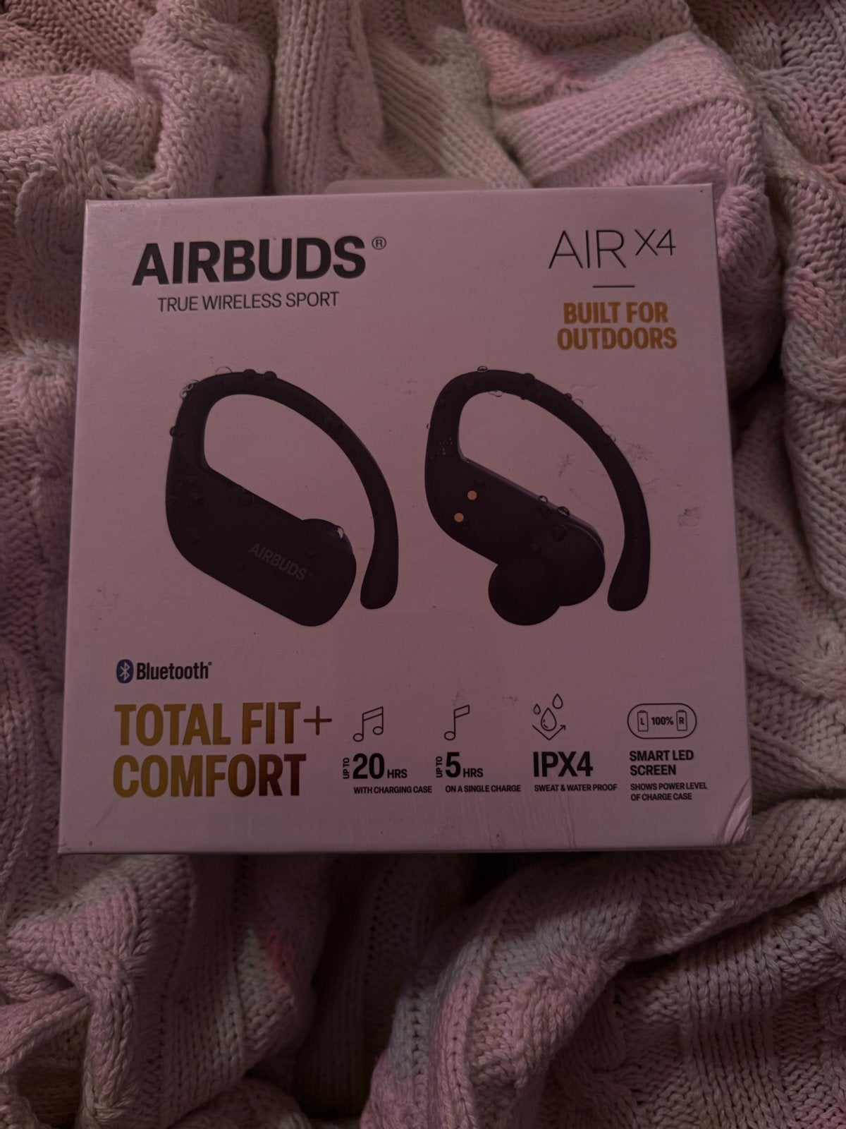 AIRBUDS AIR X4 True Wireless Sport Oordopjes - Nieuw