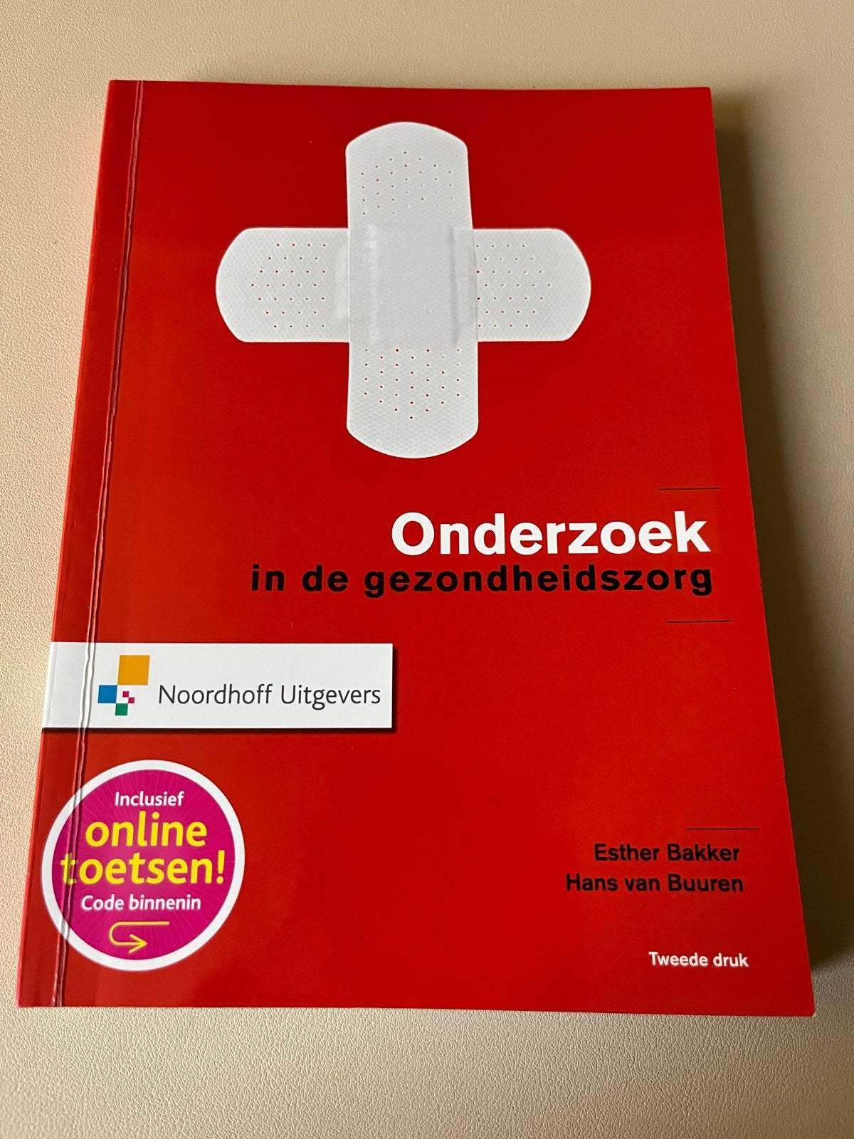 Onderzoek in de gezondheidszorg - Esther Bakker, Boeken, Ophalen of Verzenden, Zo goed als nieuw, Gezondheid en Conditie