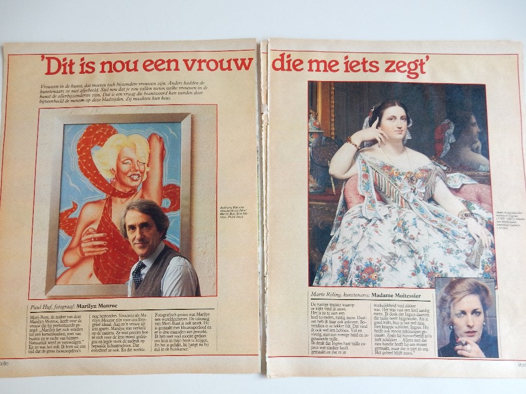 Marte Röling/Jan Wolkers/ Dr.P/Anton Heyboer art.tijdschrift, Ophalen of Verzenden, 1980 tot heden, Nederland, Knipsel(s)