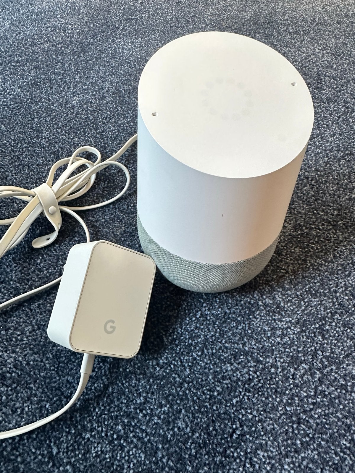 Google Home Slimme Speaker - Wit/Grijs, Slimme speaker, Google, WiFi, Ophalen of Verzenden
