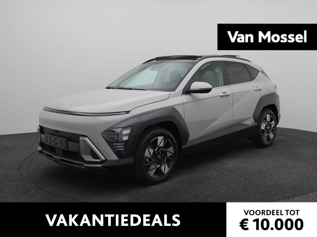 Hyundai Kona 1.6 GDI HEV Premium Sky | Adaptieve Cruise | St, Auto's, Hyundai, 137 pk, Met garantie (alle), Leder, Bedrijf