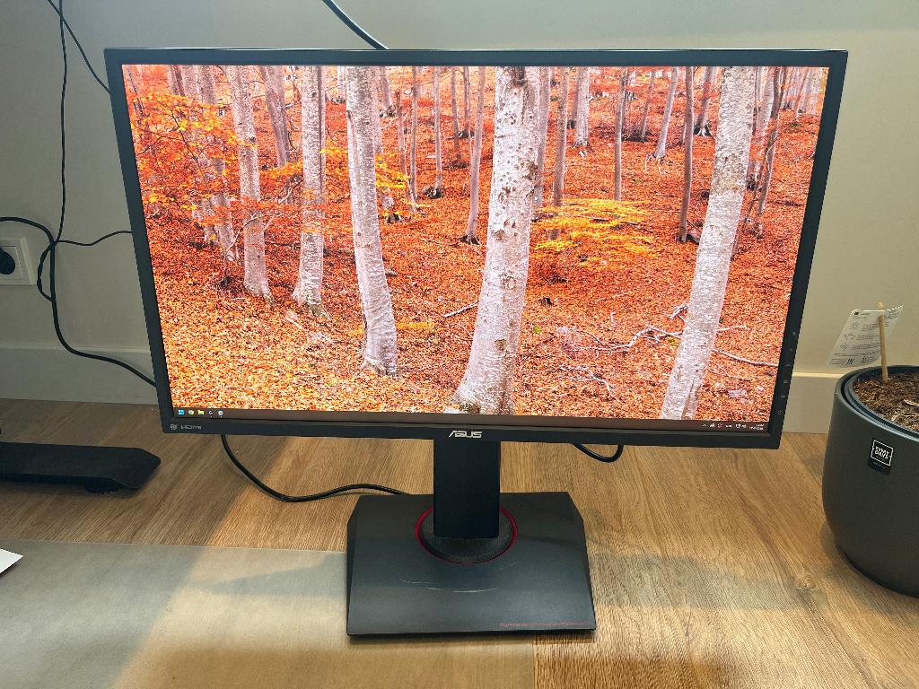 ASUS MG278Q, Computers en Software, Monitoren, Gebruikt, 101 t/m 150 Hz, DisplayPort, DVI, HDMI, Gaming, Ingebouwde speakers, Hoofdtelefoonaansluiting