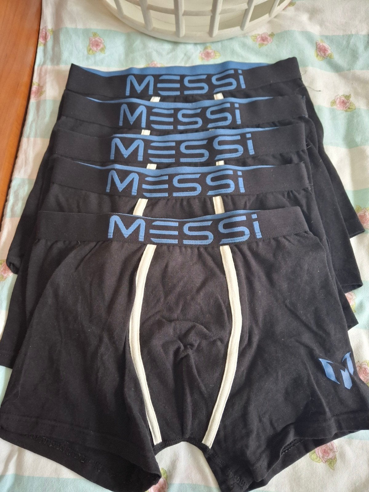 MESSI boxershorts 5X mt 146/152, Ophalen of Verzenden, Nieuw, Meisje, Nacht- of Onderkleding