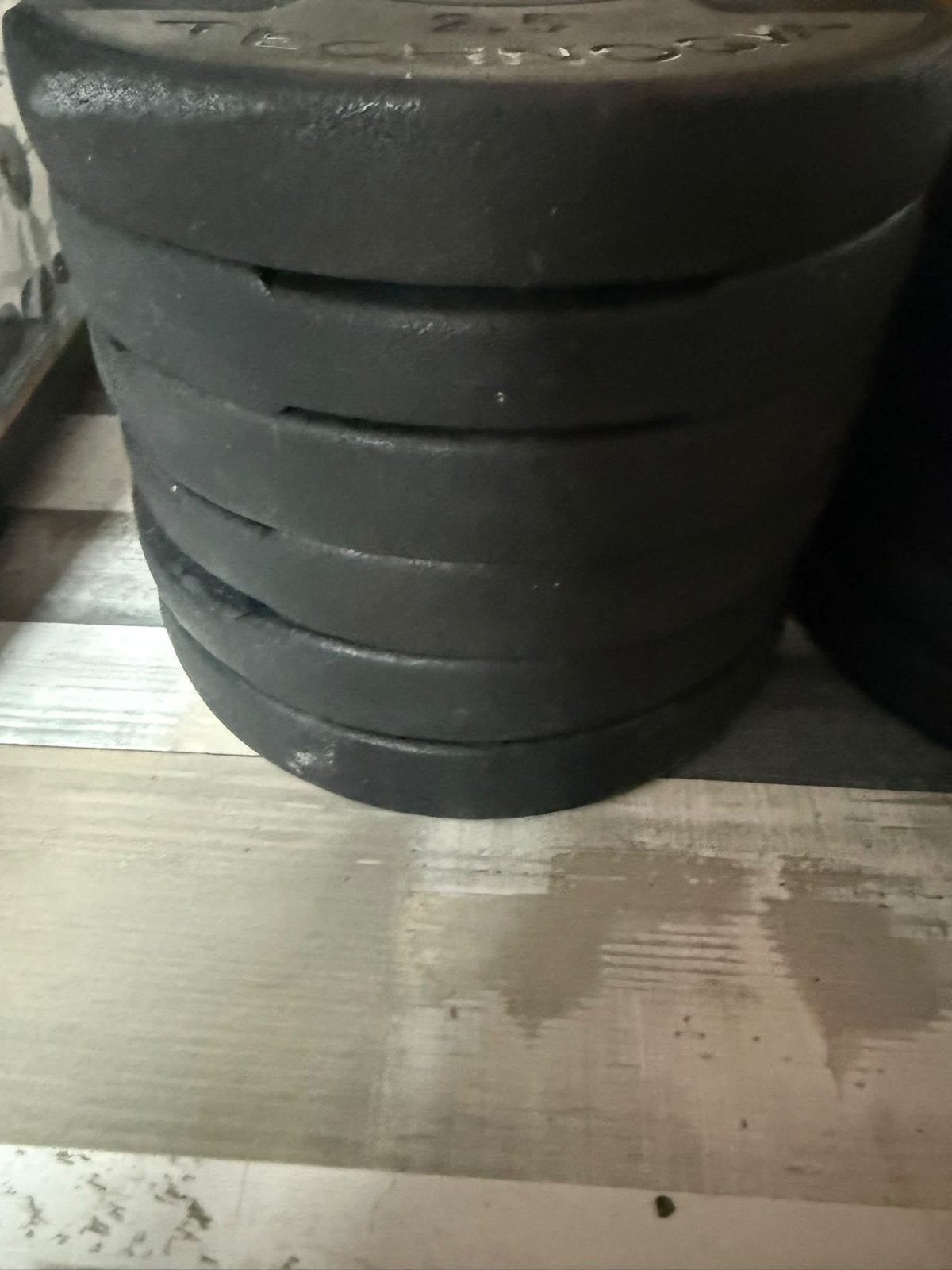 Diverse fitnessapparatuur: halters, gewichten, fitnessbank, Ophalen, Gebruikt, Armen, Dumbbell
