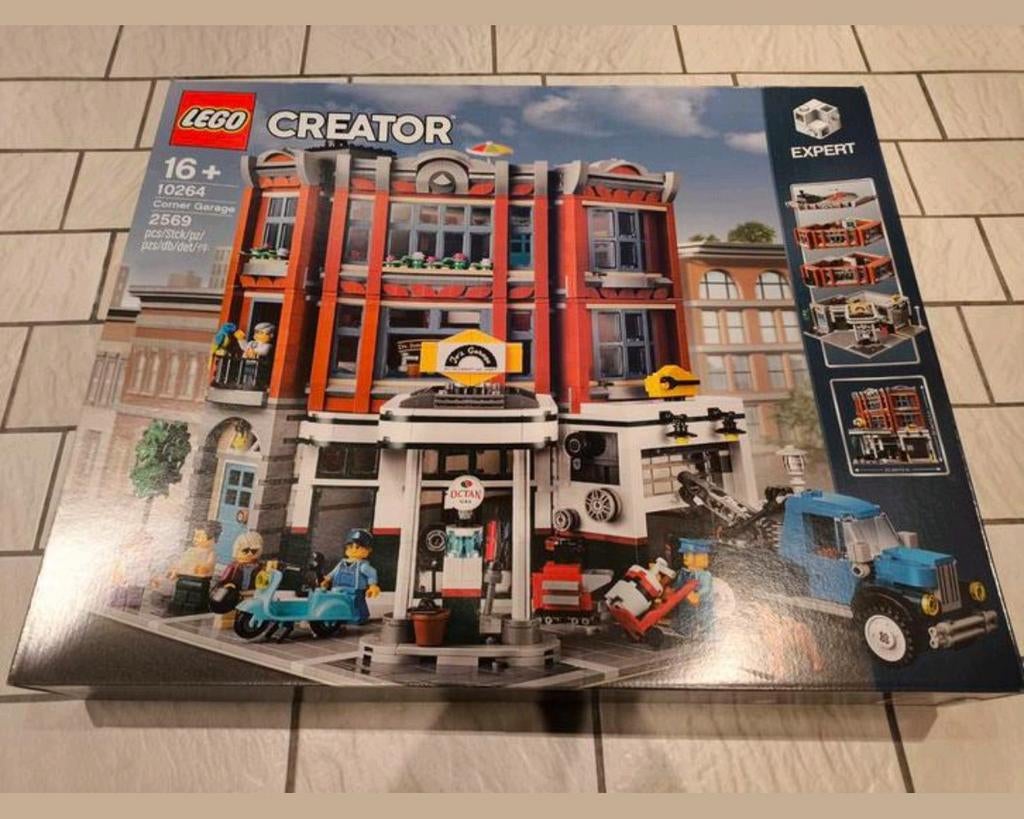 Nieuwe LEGO Creator Expert Corner Garage (10264), Ophalen