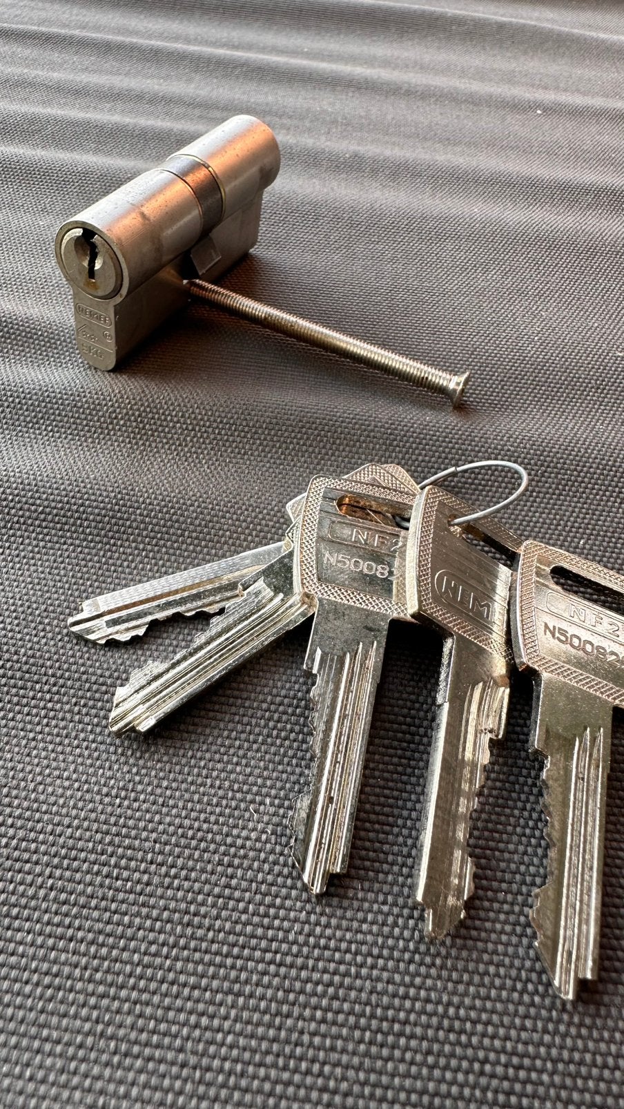 Nemef SKG 2 stuks (2sterren) Cylinders, Ophalen of Verzenden, Zo goed als nieuw, Slot