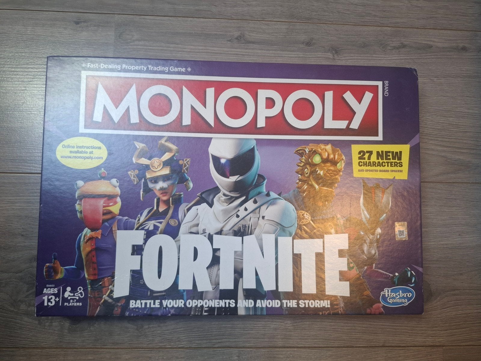 Monopoly Fortnite spel van Hasbro, Ophalen, Gebruikt