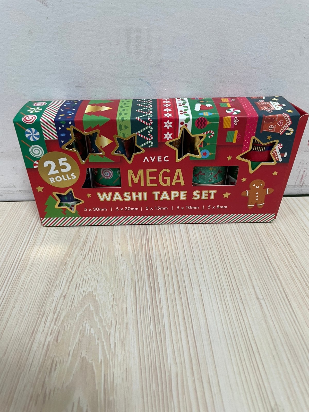Washitape set, Nieuw, Meerkleurig, Ophalen of Verzenden, Deelbaar
