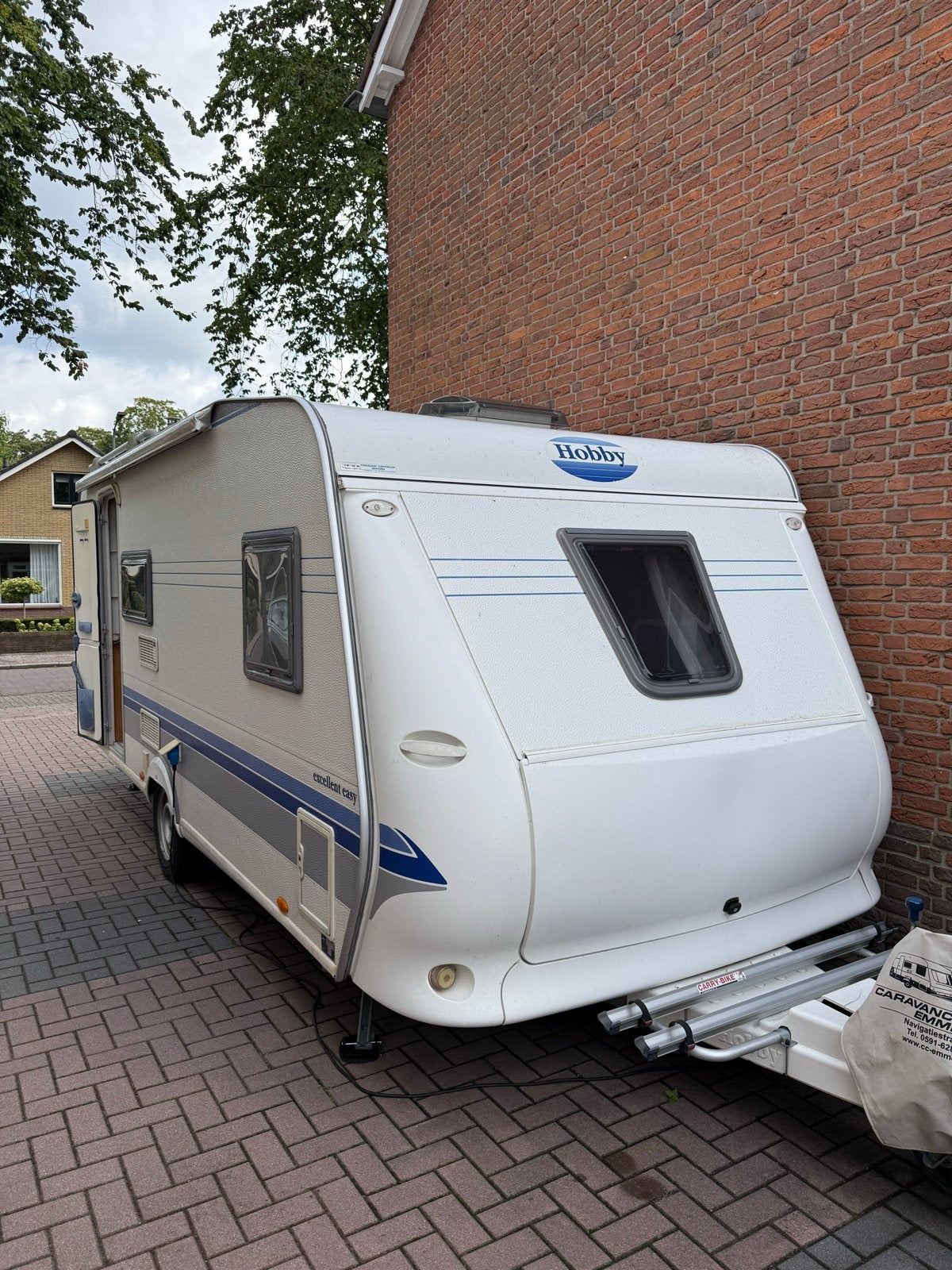Hobby 500 KMFE met mover en luifel, Hobby, Treinzit, Particulier, 5 tot 6 meter