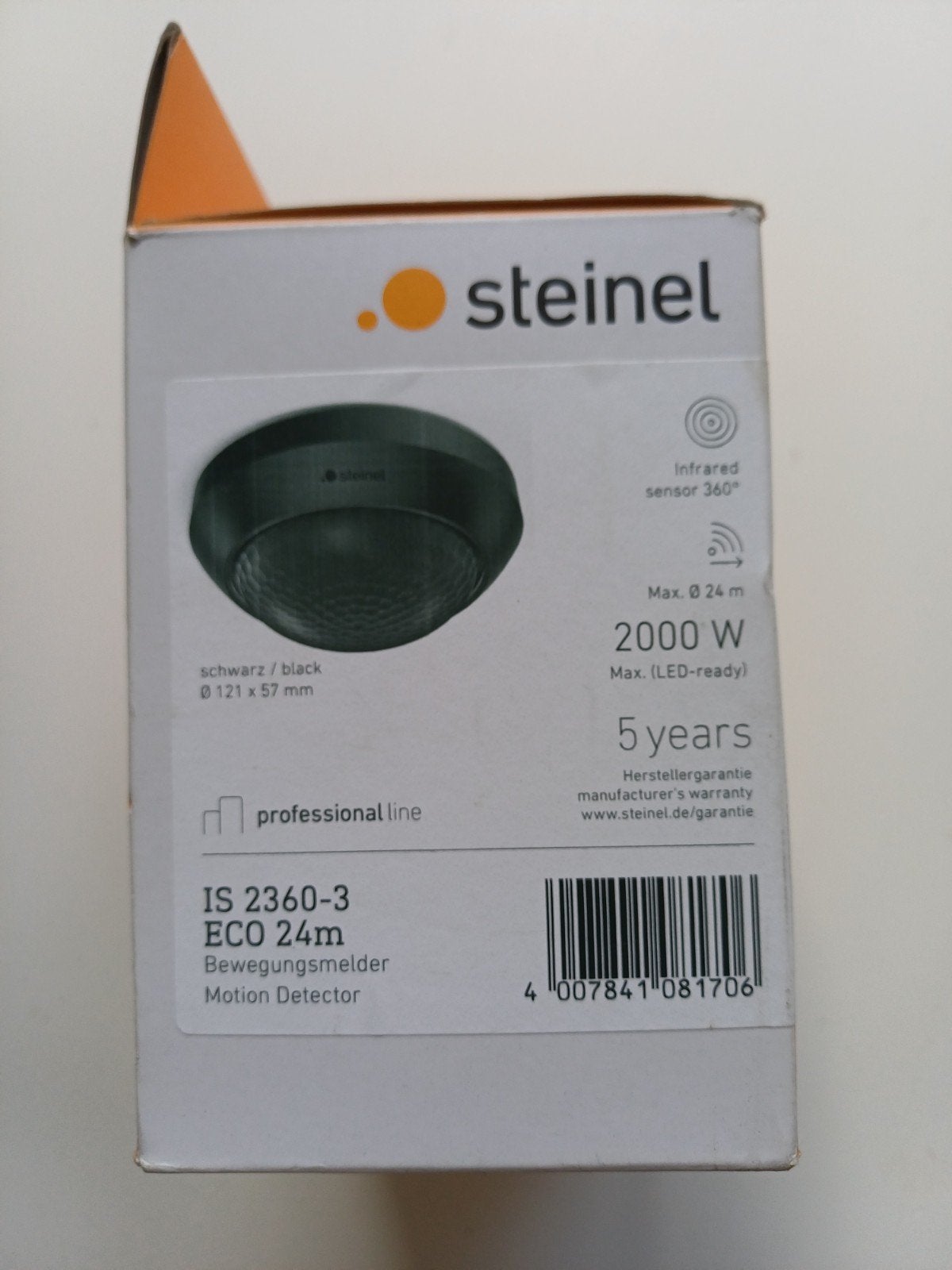 Steinel bewegingsmelder IS 2360-3, Ophalen of Verzenden, Nieuw, Overige typen