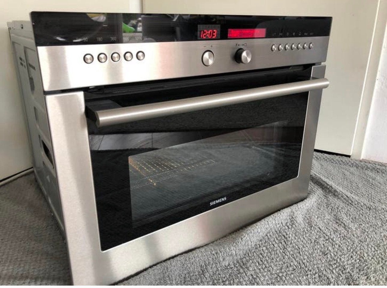 Te Koop Luxe Zelfrein Siemens Combi Oven Magnetron Met Grill, Ophalen, Siemens, Combi-oven, Inbouw