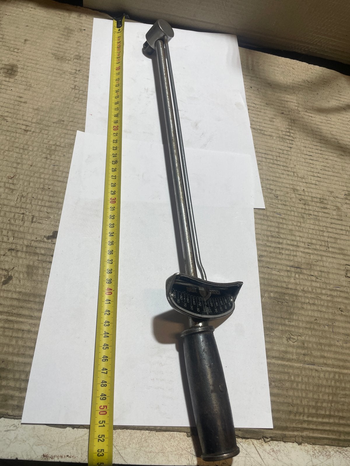Vintage Herbrand momentsleutel - Made in USA, Ophalen of Verzenden, Gebruikt, Sleutel/ratel, Overige merken