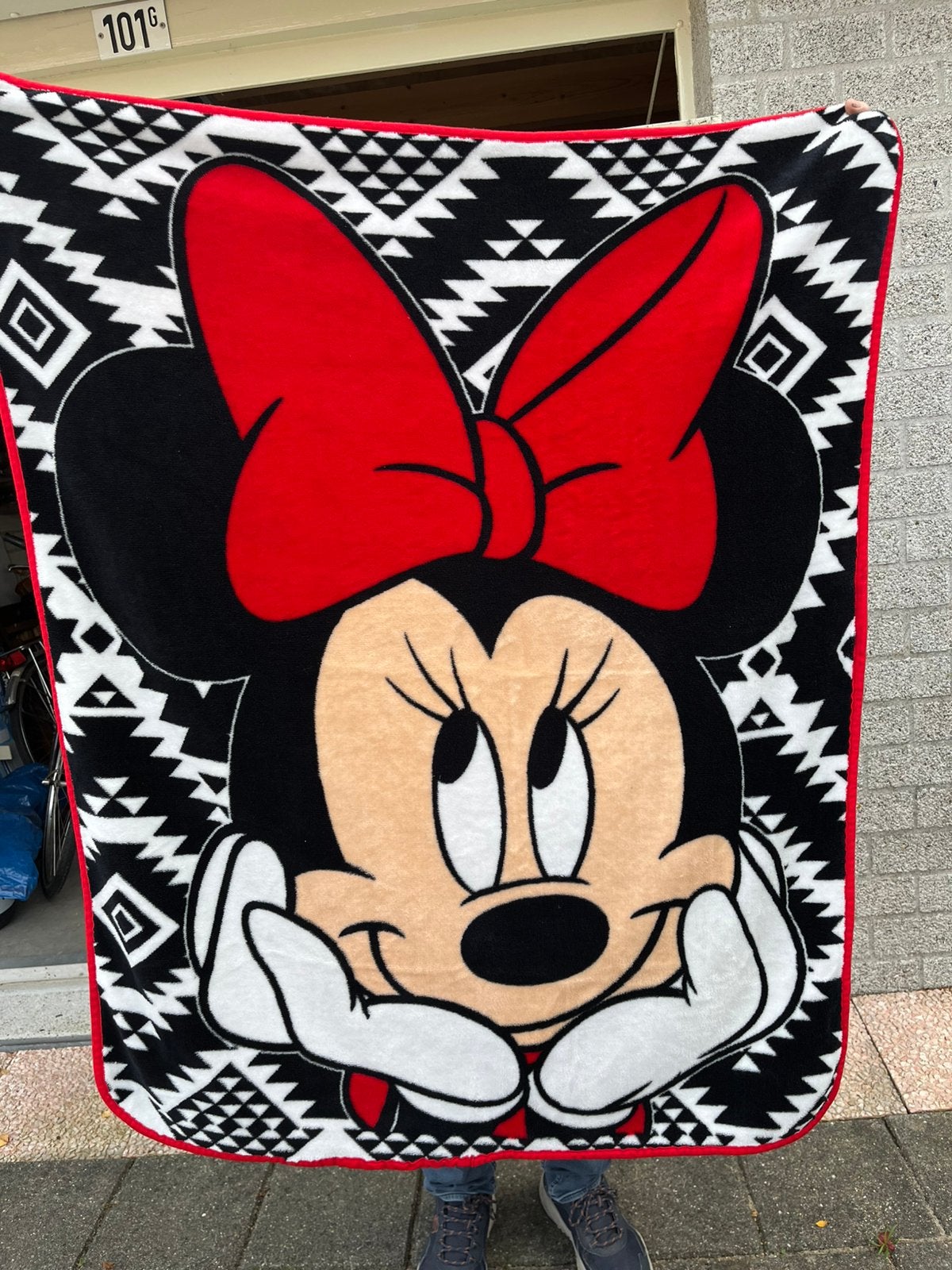 Nieuwe Minie Mouse deken, Micky Mouse, slopen, enz, Ophalen, Zo goed als nieuw
